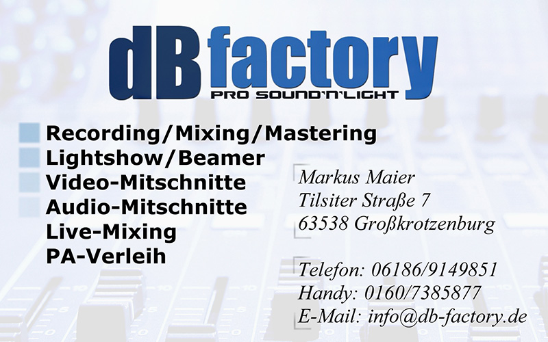 dB factory